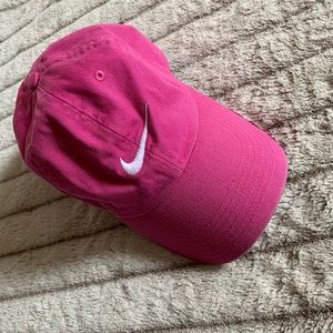 pink nike dad hat